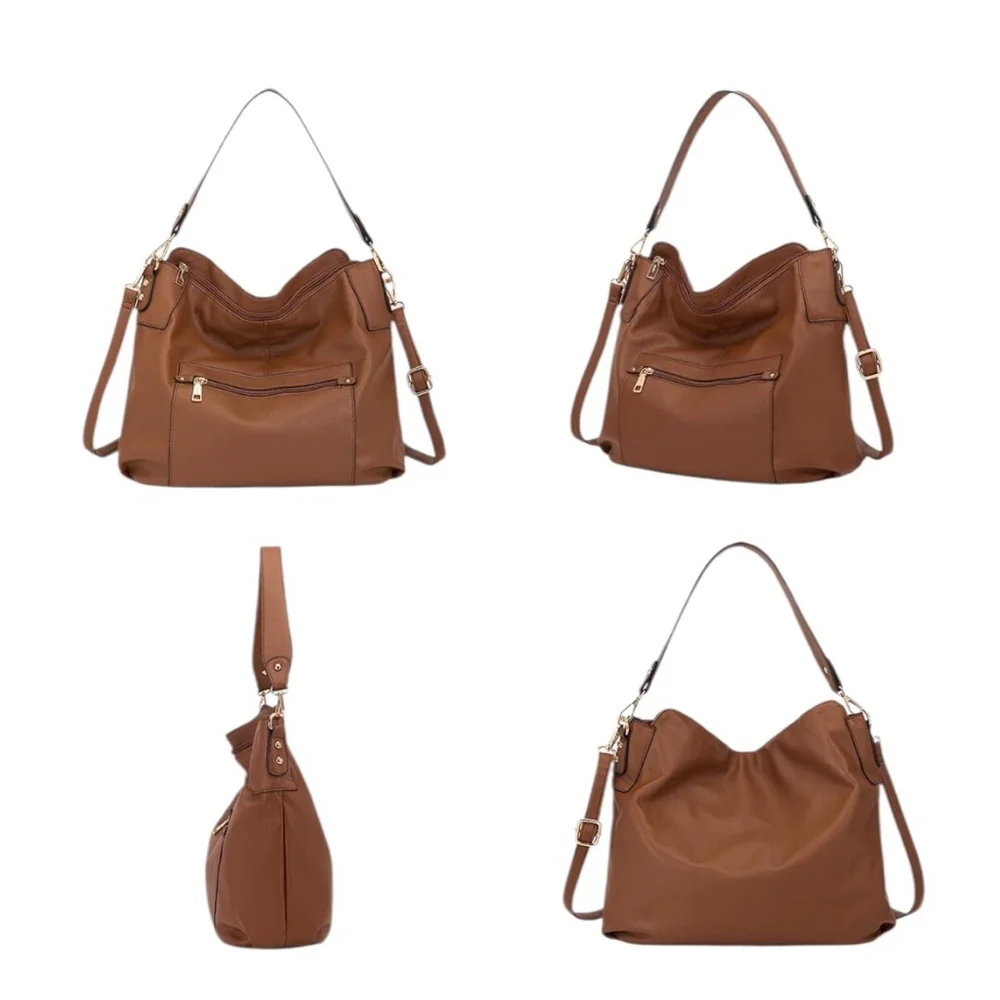 Women's 3-Piece Set Bag One Size Brown